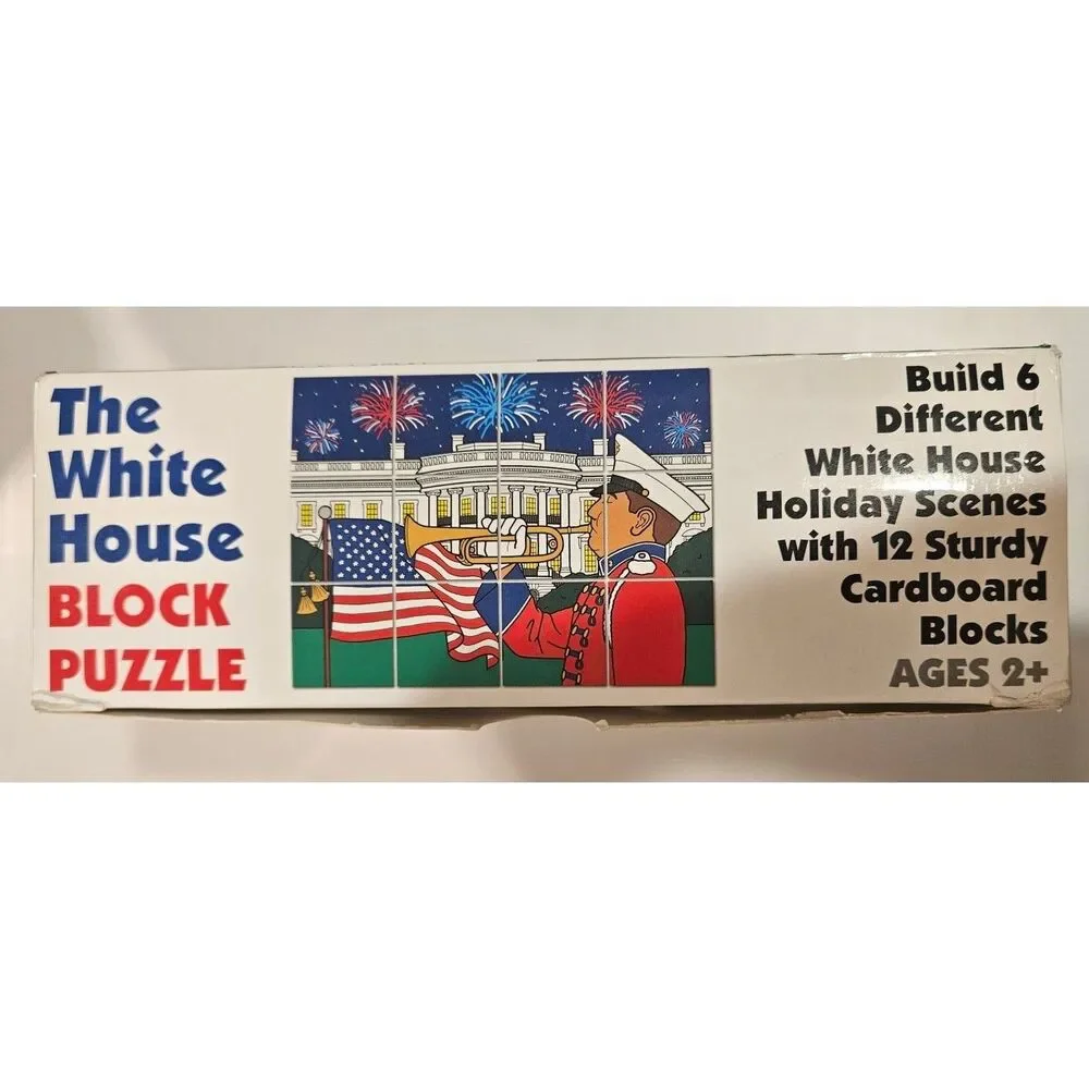 White House Historical Association White House Block Puzzle